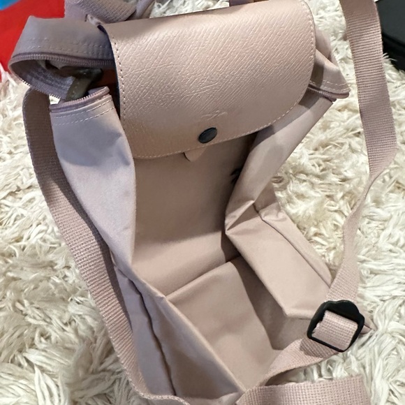 Longchamp Beige Crossbody foldable backpack - Picture 2 of 6